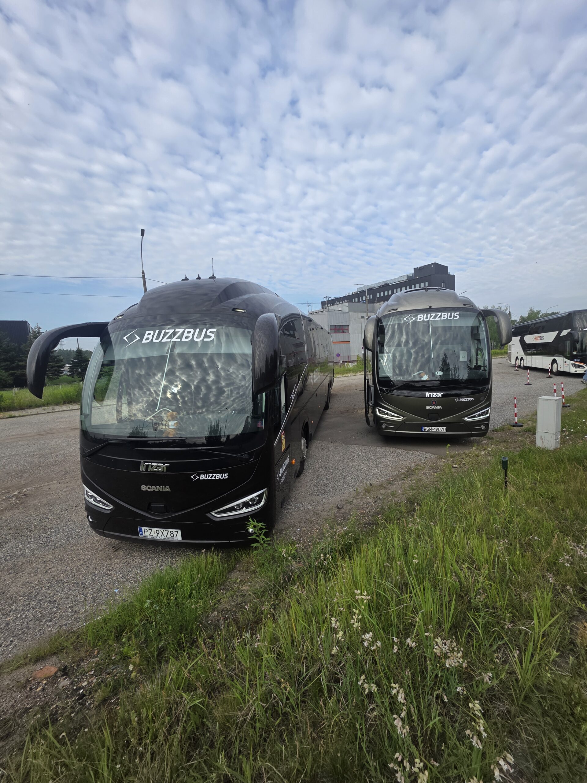 Nowoczesny autokar z floty Buzzbus